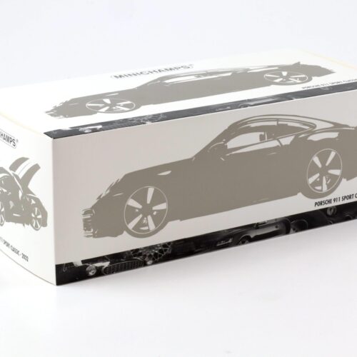 1:18 Minichamps Porsche 911 992 Sport Classic Coupe 2022 blue metallic