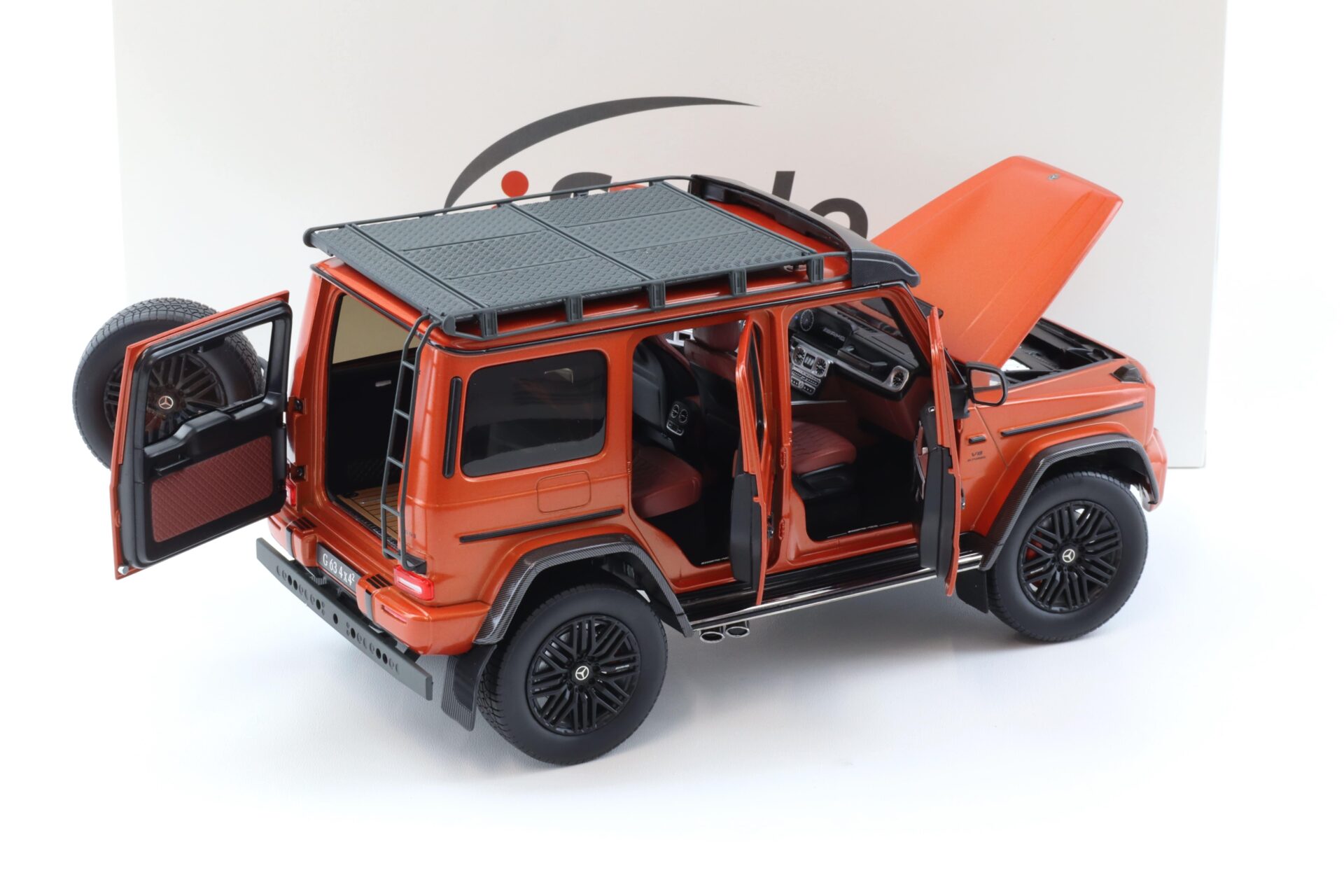 1:18 iScale Mercedes G63 AMG (W463) 4x4 copper orange magno 2022
