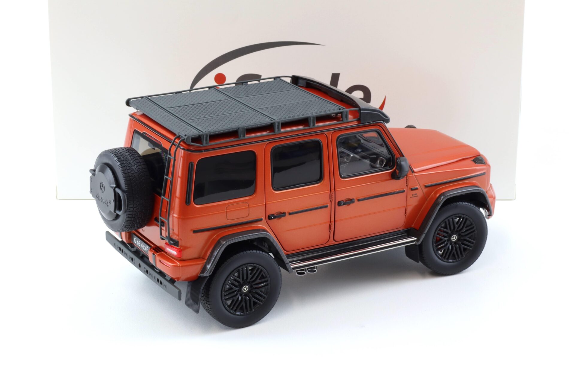 1:18 iScale Mercedes G63 AMG (W463) 4x4 copper orange magno 2022