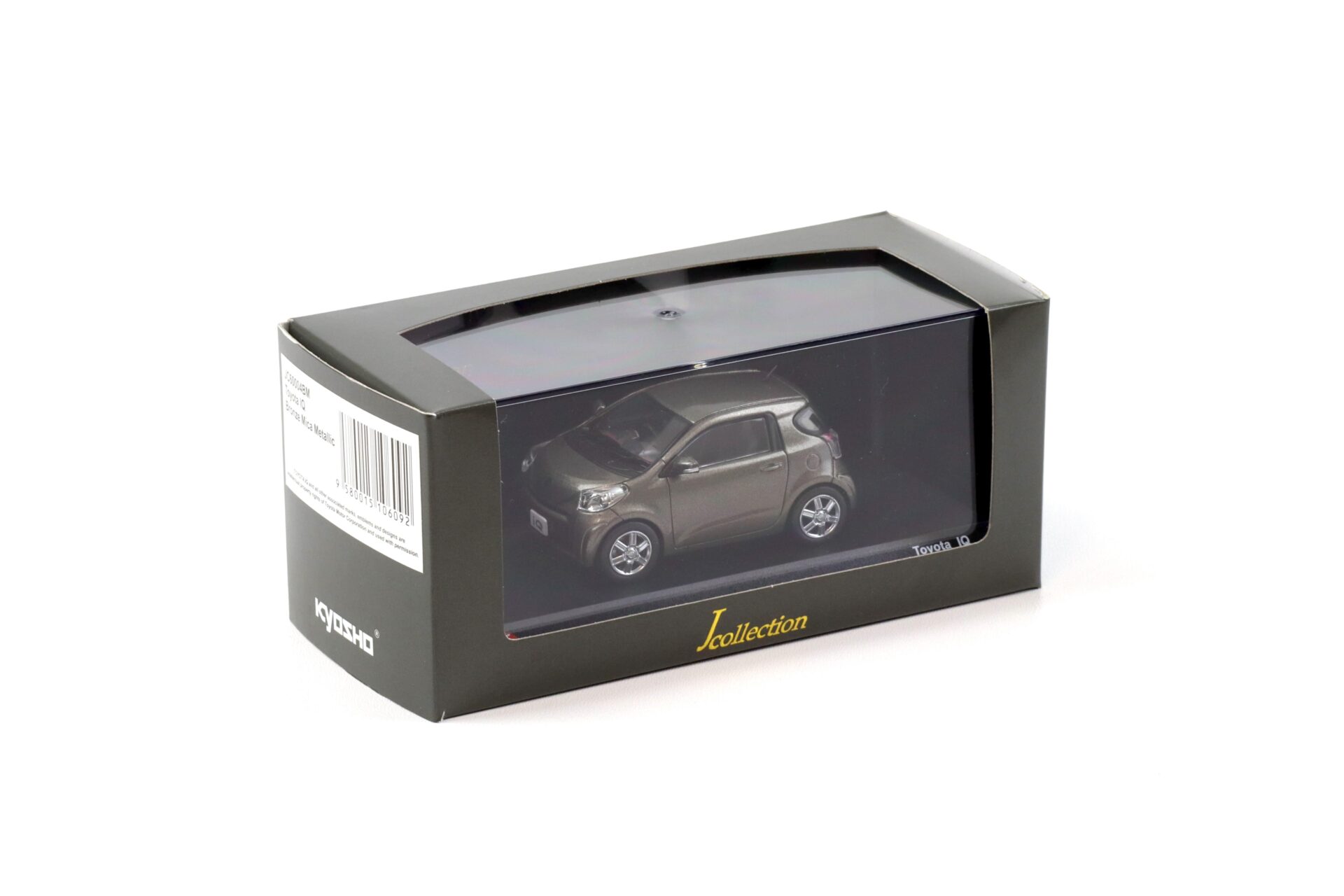 1:43 J-Collection Kyosho Toyota IQ Bronze Mica metallic