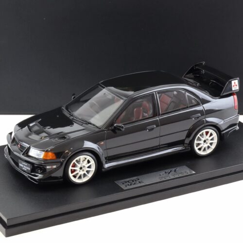 1:18 POP RACE Mitsubishi Lancer EVO 6.5 Tommi Makinen Edition black
