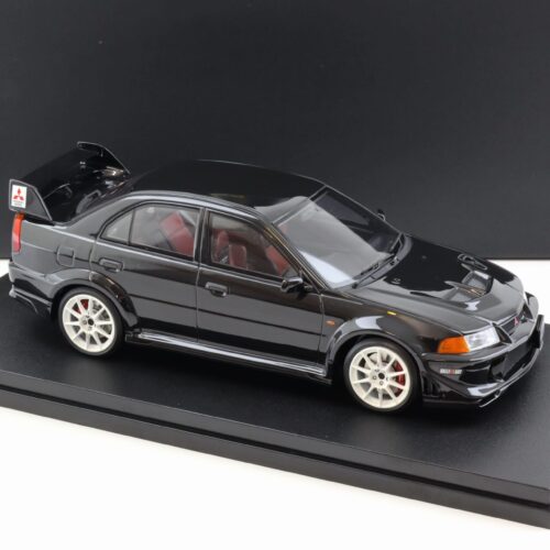 1:18 POP RACE Mitsubishi Lancer EVO 6.5 Tommi Makinen Edition black