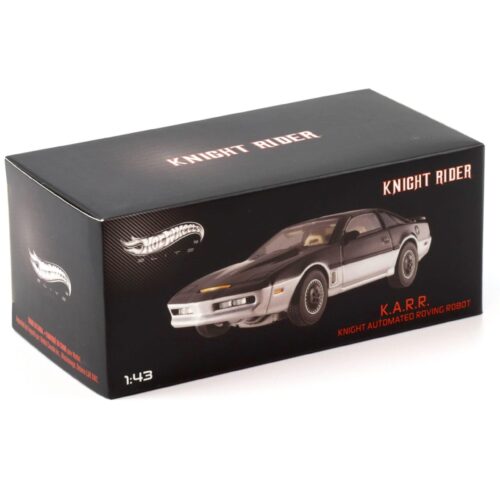 1:43 Hot Wheels Elite Pontiac Trans AM Knight Rider KARR K.A.R.R. black/ silver