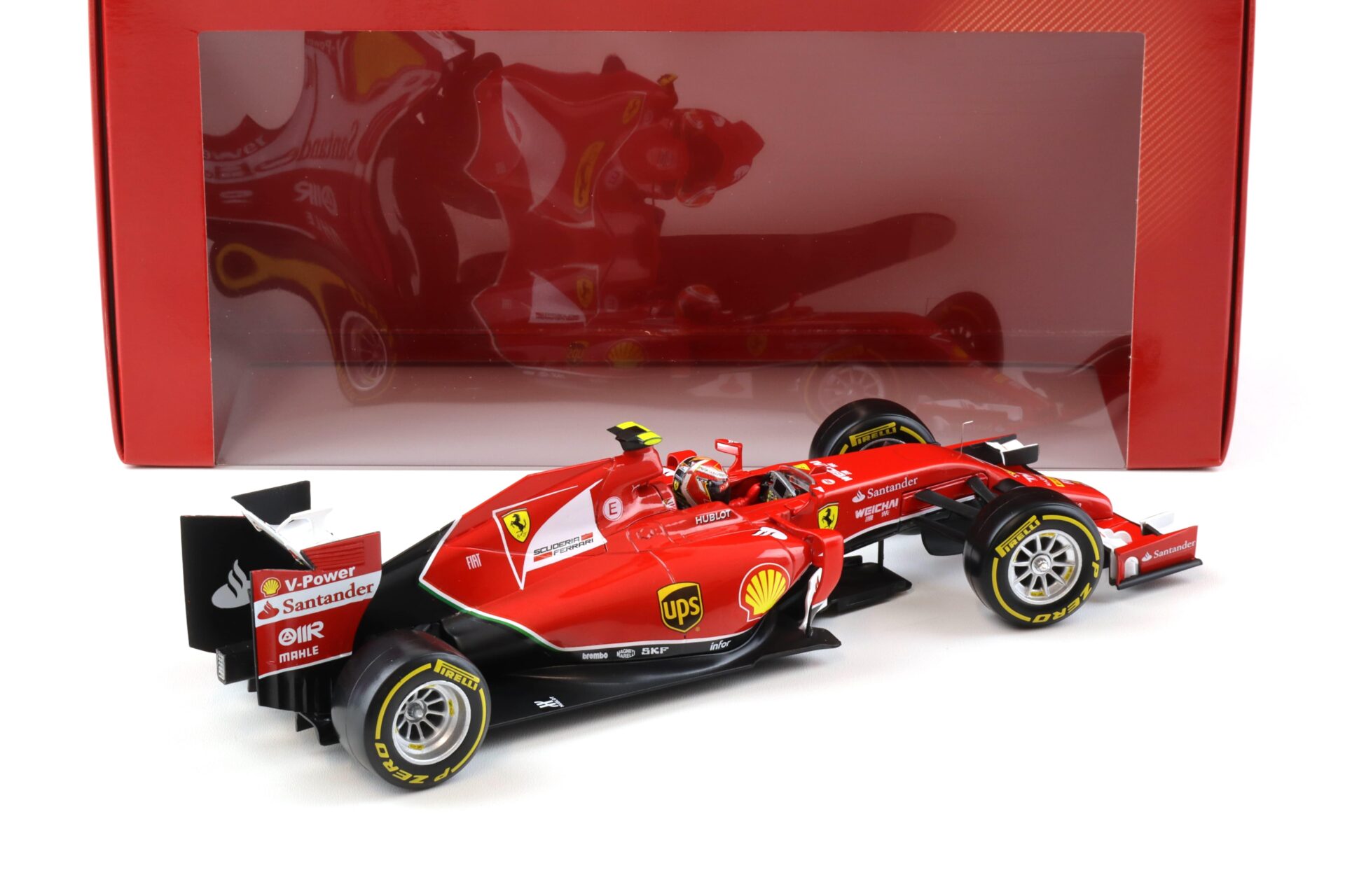 1:18 Hot Wheels F1 Ferrari F14-T K.Raikkonen #7 red 2014