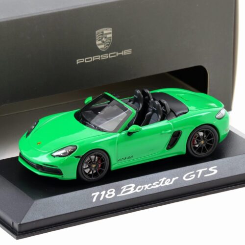 1:43 Minichamps Porsche 718 Boxster GTS 4.0 python green WAP DEALER