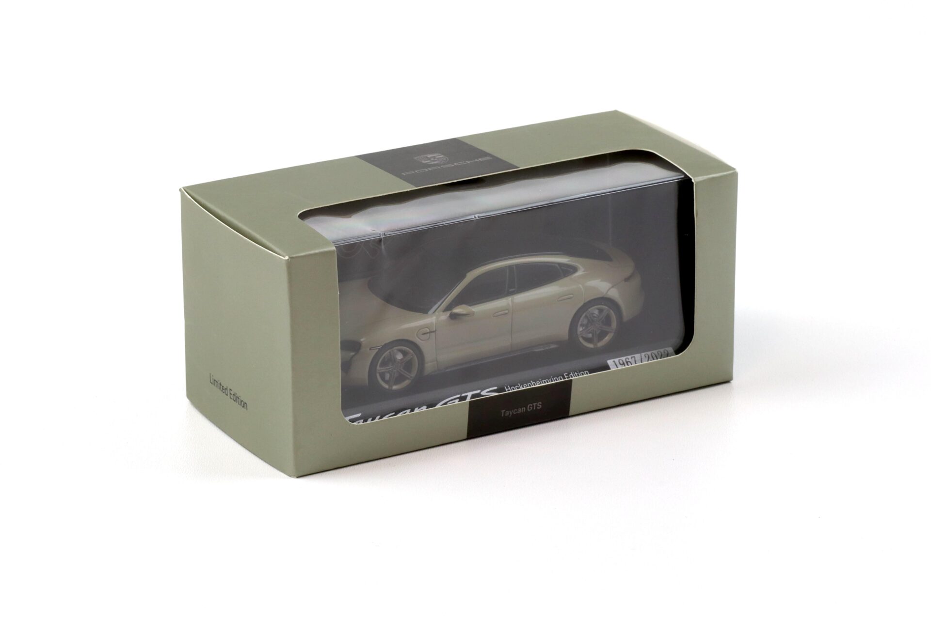 1:43 Minichamps Porsche Taycan GTS Hockenheimring Edition Stone grey WAP DEALER