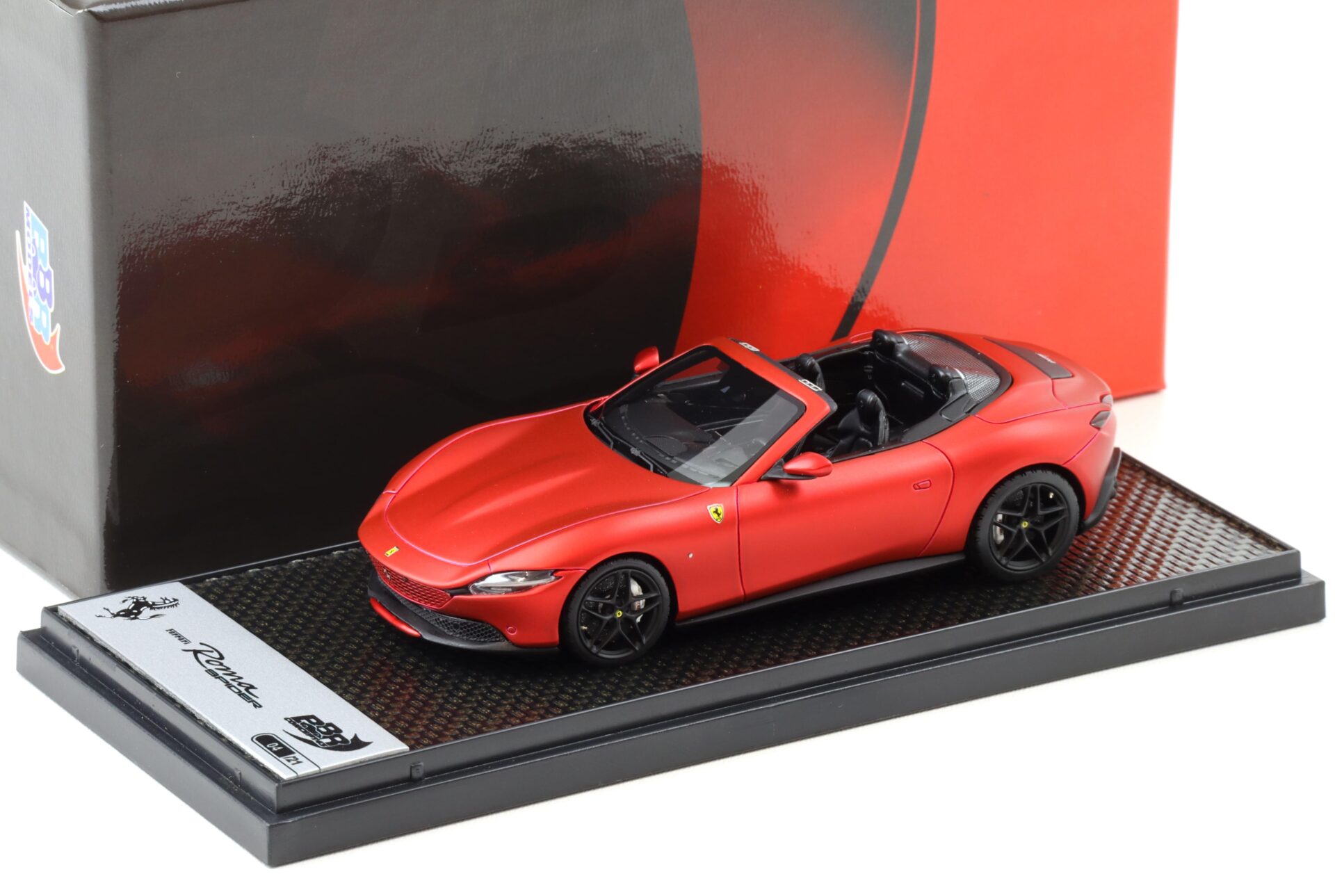 1:43 BBR Ferrari Roma Spider Enzo red metallic matt - Limited 21 pcs.