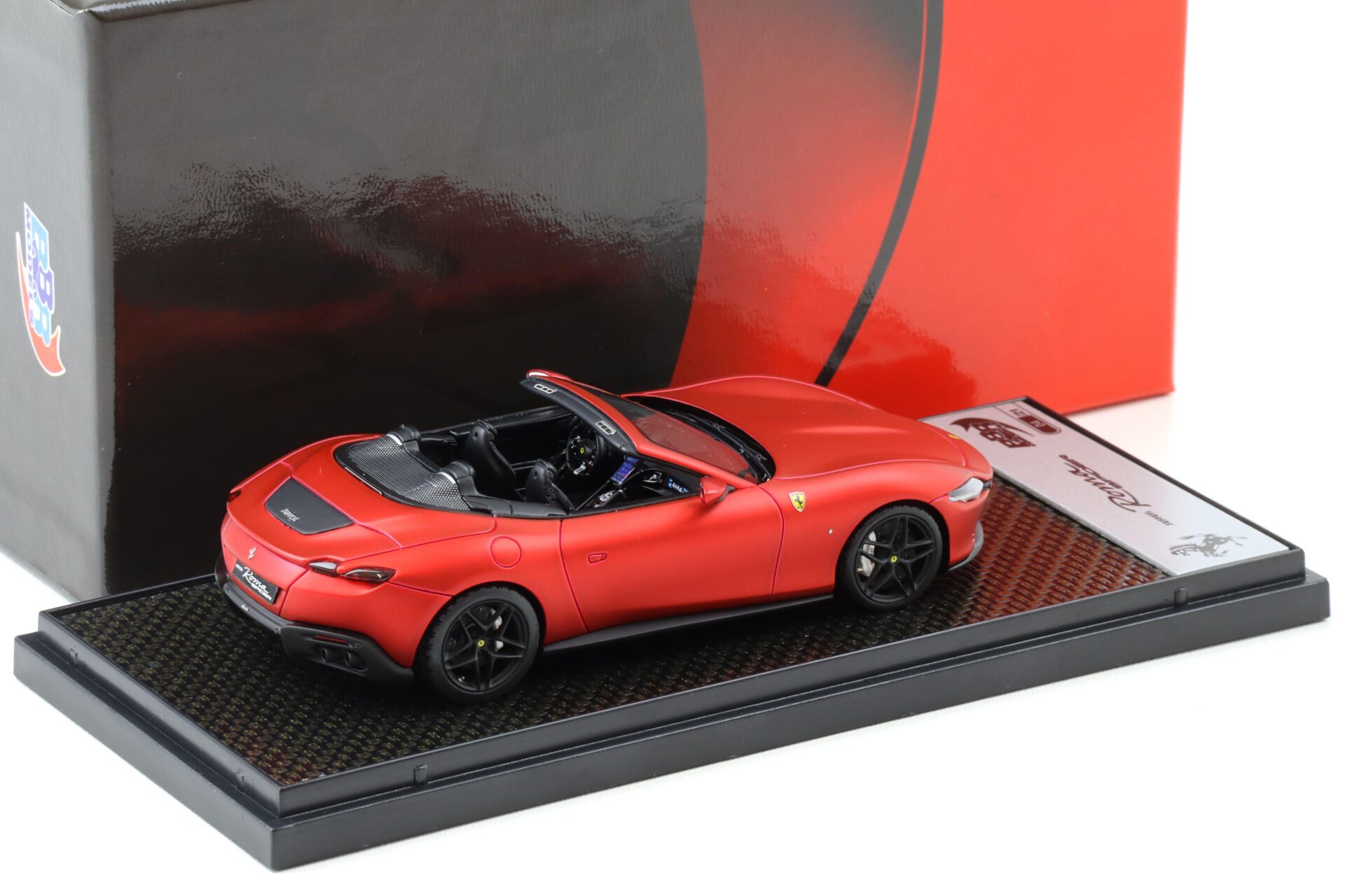 1:43 BBR Ferrari Roma Spider Enzo red metallic matt - Limited 21 pcs.