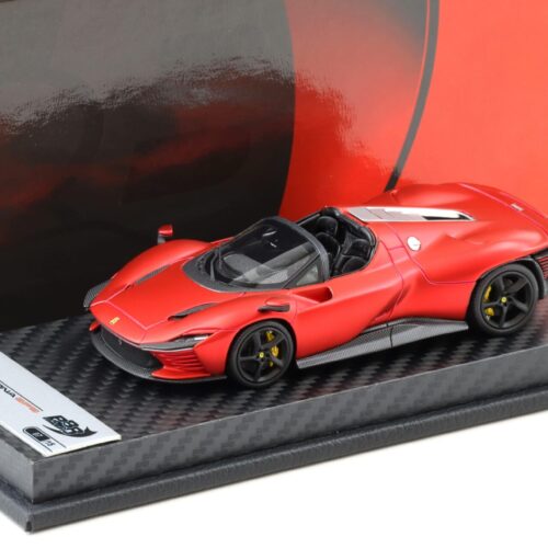 1:43 BBR Ferrari Daytona SP3 Race Version open roof Enzo red metallic matt - Limited 15 pcs.