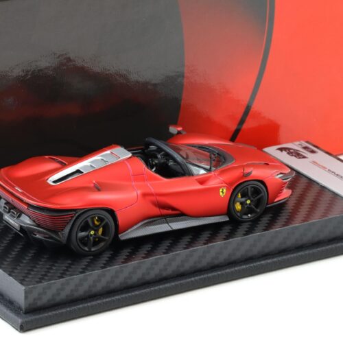 1:43 BBR Ferrari Daytona SP3 Race Version open roof Enzo red metallic matt - Limited 15 pcs.