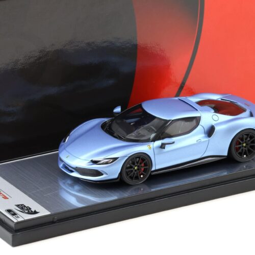 1:43 BBR Ferrari 296 GTB Azzurro California blue matt - Limited 20 pcs.