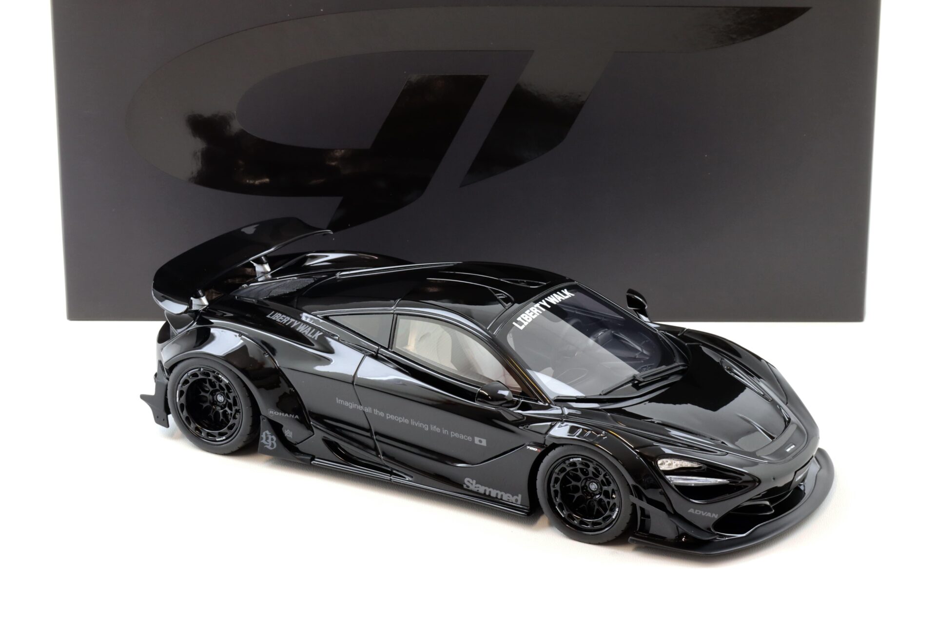 1:18 GT Spirit GT516 LB WORKS McLaren 720S Coupe Liberty Walk black 2023