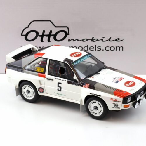 1:18 OTTO mobile OT1159 Audi Sport Quattro Rally Olympus 1986 Buffum #5