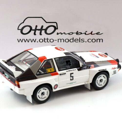 1:18 OTTO mobile OT1159 Audi Sport Quattro Rally Olympus 1986 Buffum #5