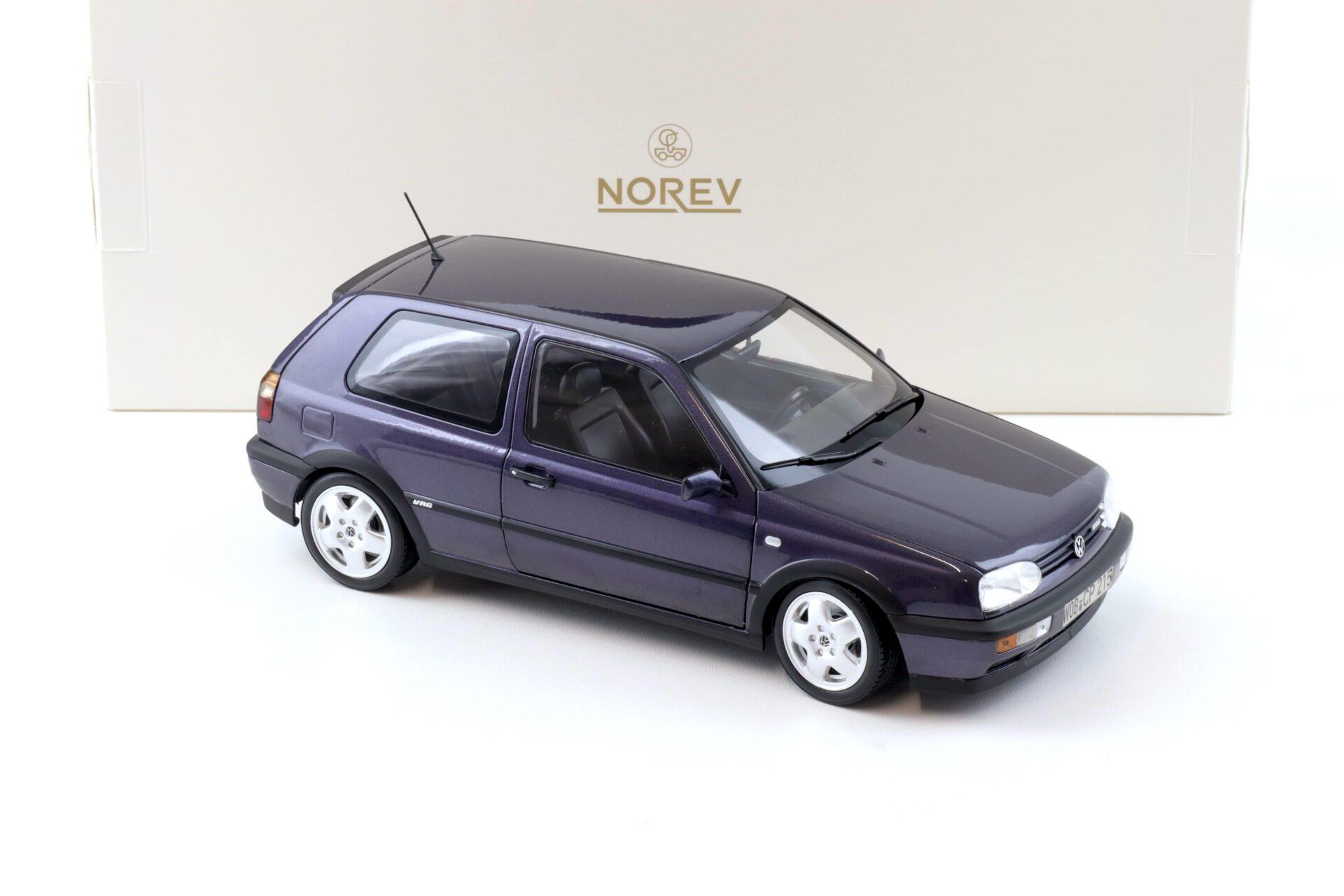 1:18 Norev VW Golf 3 VR6 Rabbit 1996 purple metallic 188417