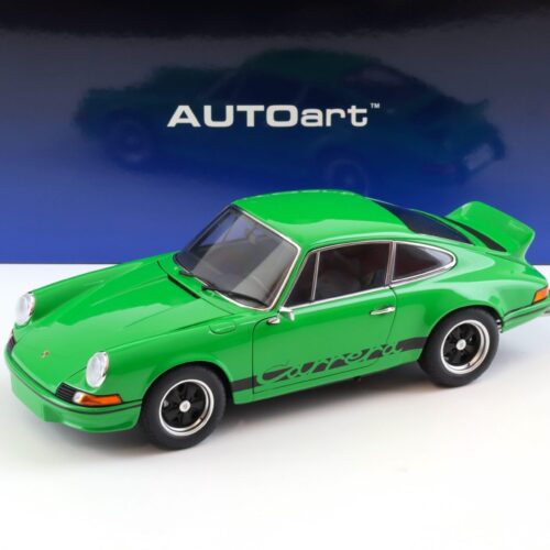 1:18 AUTOart Porsche 911 Carrera RS 2.7 Viper green/ black stripes 78034