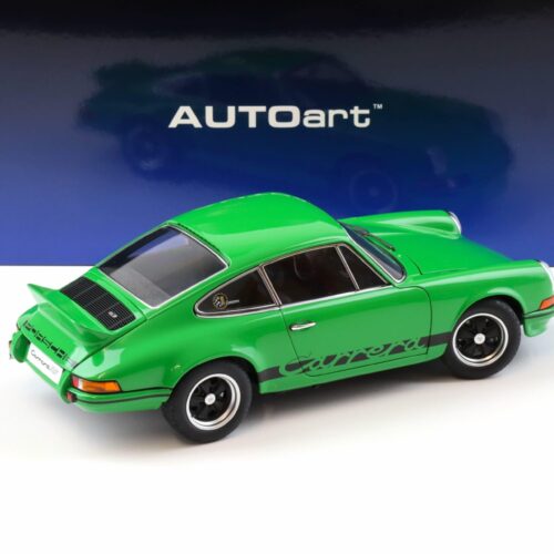 1:18 AUTOart Porsche 911 Carrera RS 2.7 Viper green/ black stripes 78034