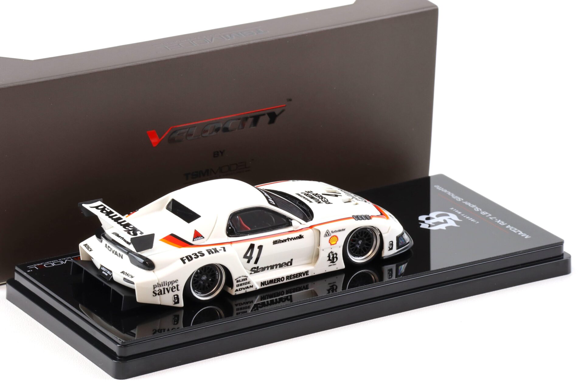 1:43 TSM Model Mazda RX-7 LB-Super Silhouette #41 Numero Reserve TSMV0020