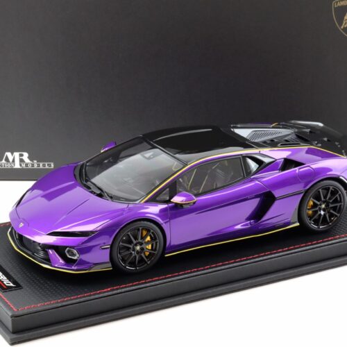 1:18 MR Collection Lamborghini Temerario Allege Package Viola Pasifae - Limited 99 pcs.
