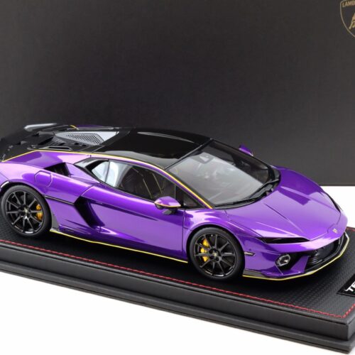 1:18 MR Collection Lamborghini Temerario Allege Package Viola Pasifae - Limited 99 pcs.