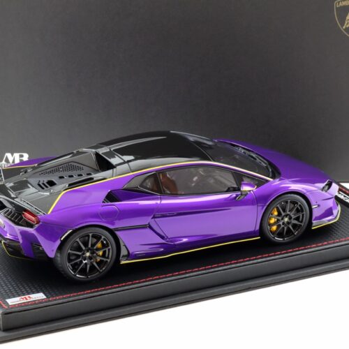 1:18 MR Collection Lamborghini Temerario Allege Package Viola Pasifae - Limited 99 pcs.