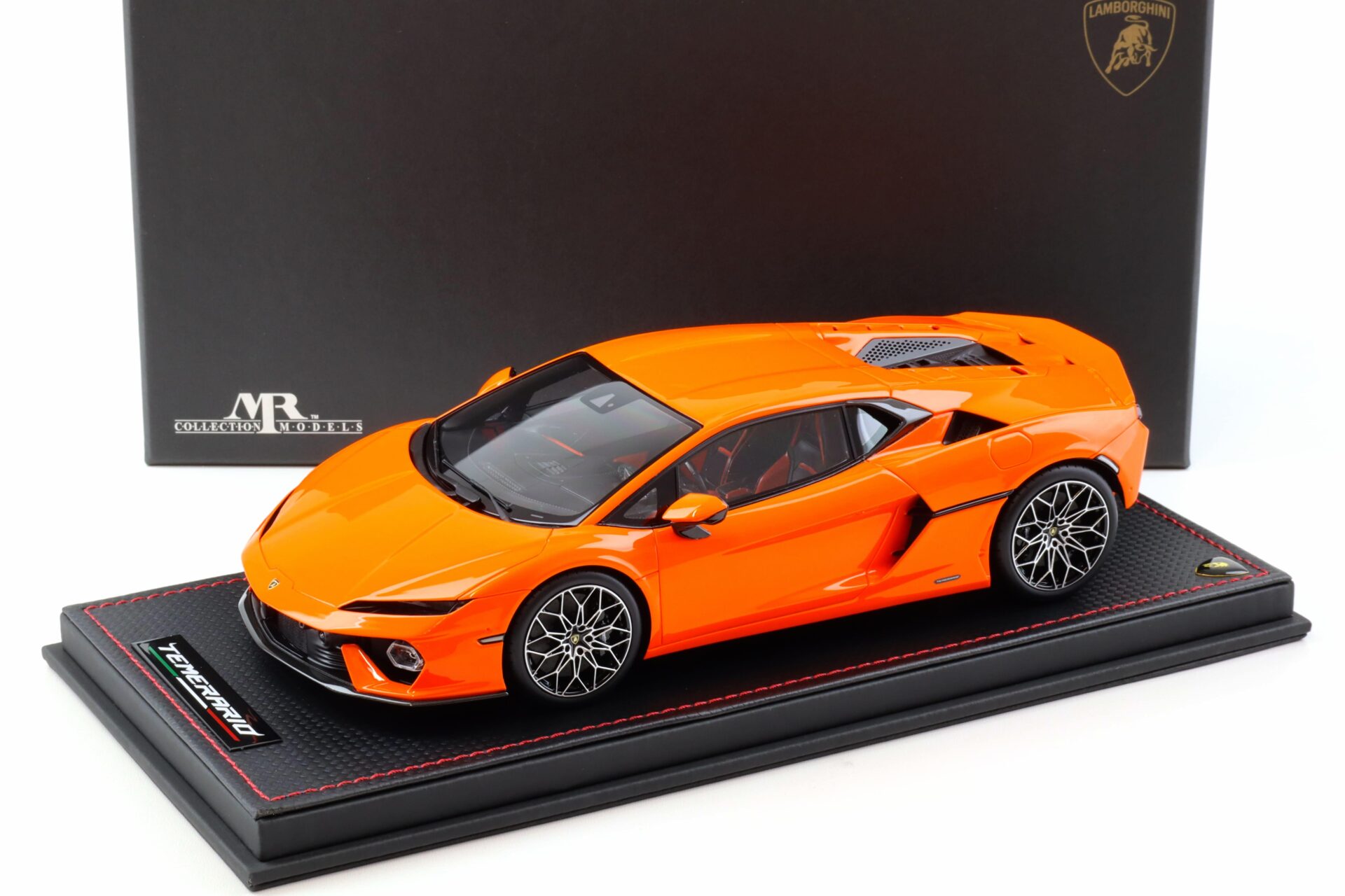 1:18 MR Collection Lamborghini Temerario Arancio Apodis orange - Limited 99 pcs.
