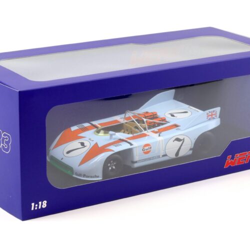 1:18 WERK83 Porsche 908/03 Gulf #7 Targa Florio 1971 Siffert/ Redman blue