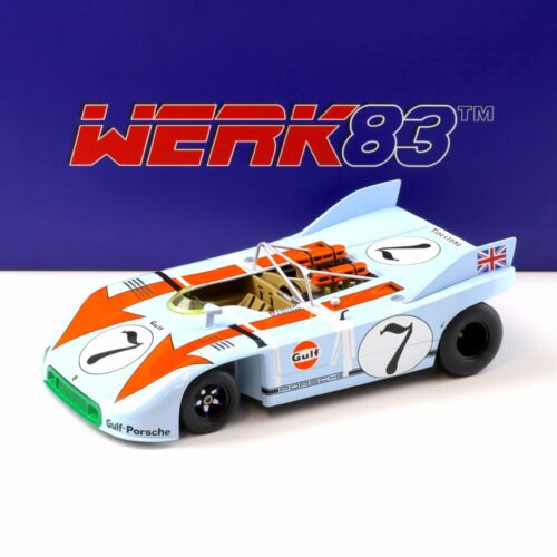 1:18 WERK83 Porsche 908/03 Gulf #7 Targa Florio 1971 Siffert/ Redman blue
