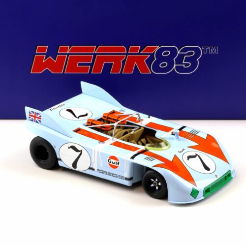 1:18 WERK83 Porsche 908/03 Gulf #7 Targa Florio 1971 Siffert/ Redman blue