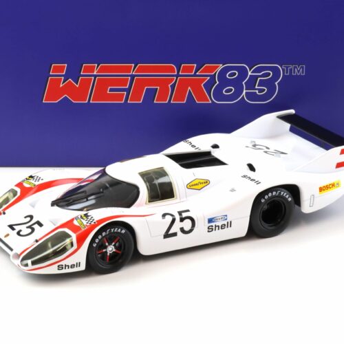1:18 WERK83 Porsche 917 Long Tail Pole Position 24h Le Mans 1970 Ahrens/ Elfort #25