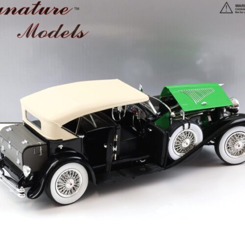 1:18 Signature Models 1934 Duesenberg black/ green