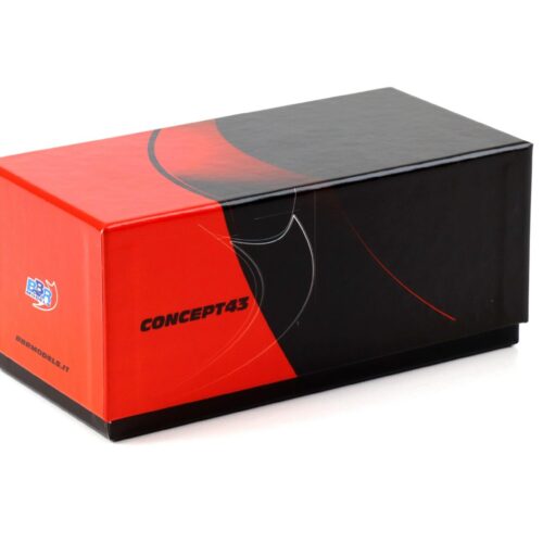 1:43 BBR Ferrari 812 Competizione Rosso Enzo red matt with Carbon base - Limited 17 pcs.