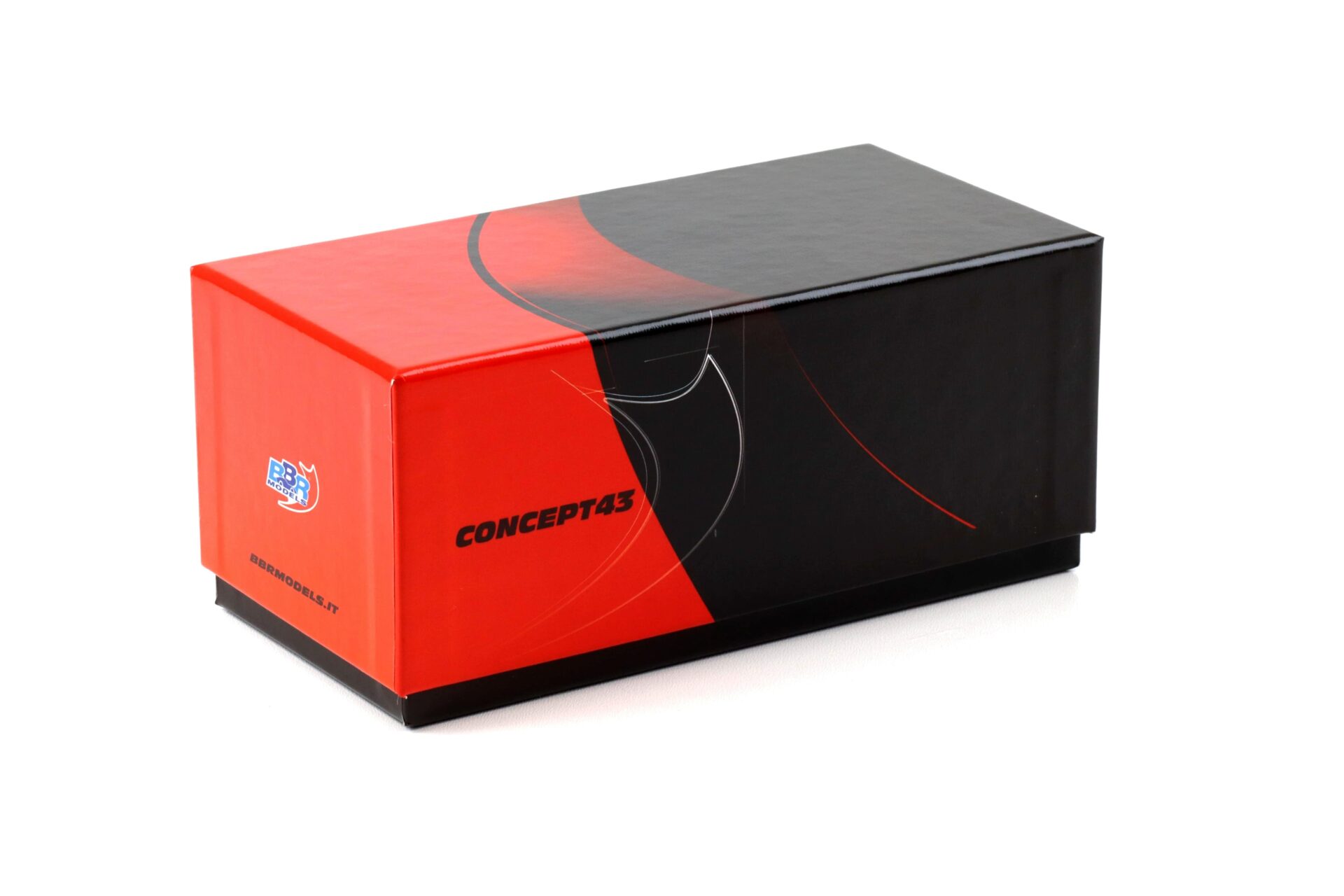 1:43 BBR Ferrari 812 Competizione Rosso Enzo red matt with Carbon base - Limited 17 pcs.