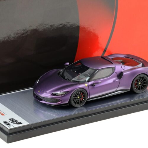 1:43 BBR Ferrari 296 GTB Viola Dino opaco matt/ black wheels - Limited 10 pcs.