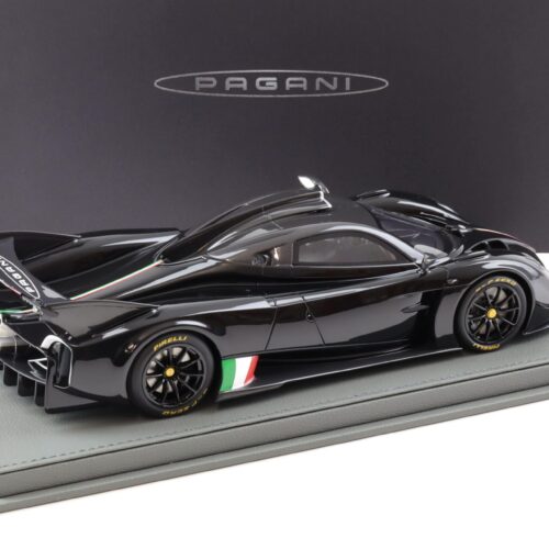 1:18 BBR Pagani Huayra R Nero Lucido gloss black/ Carbon roof with display - Limited 100 pcs.
