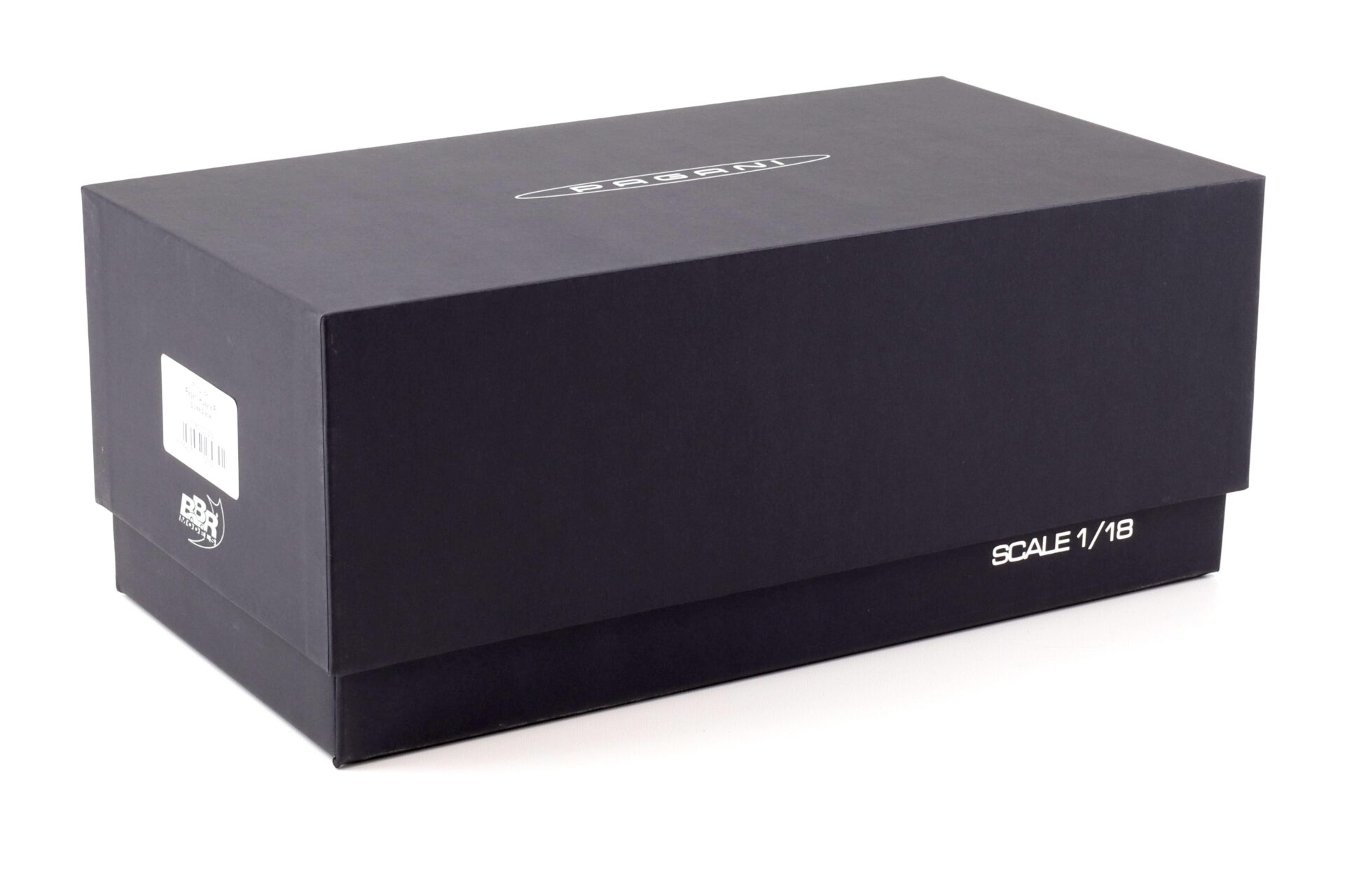 1:18 BBR Pagani Huayra R Nero Lucido gloss black/ Carbon roof with display - Limited 100 pcs.