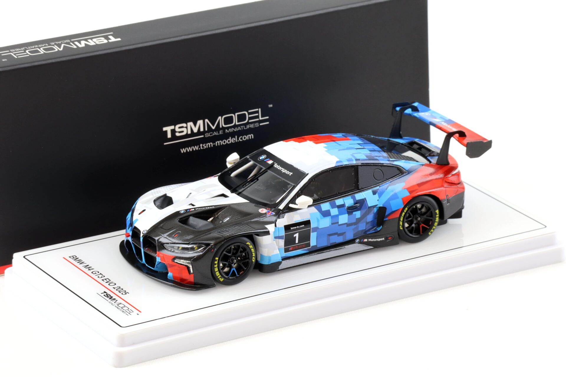1:43 TSM Model BMW M4 GT3 EVO Presentation 2025 #1 TSM430842
