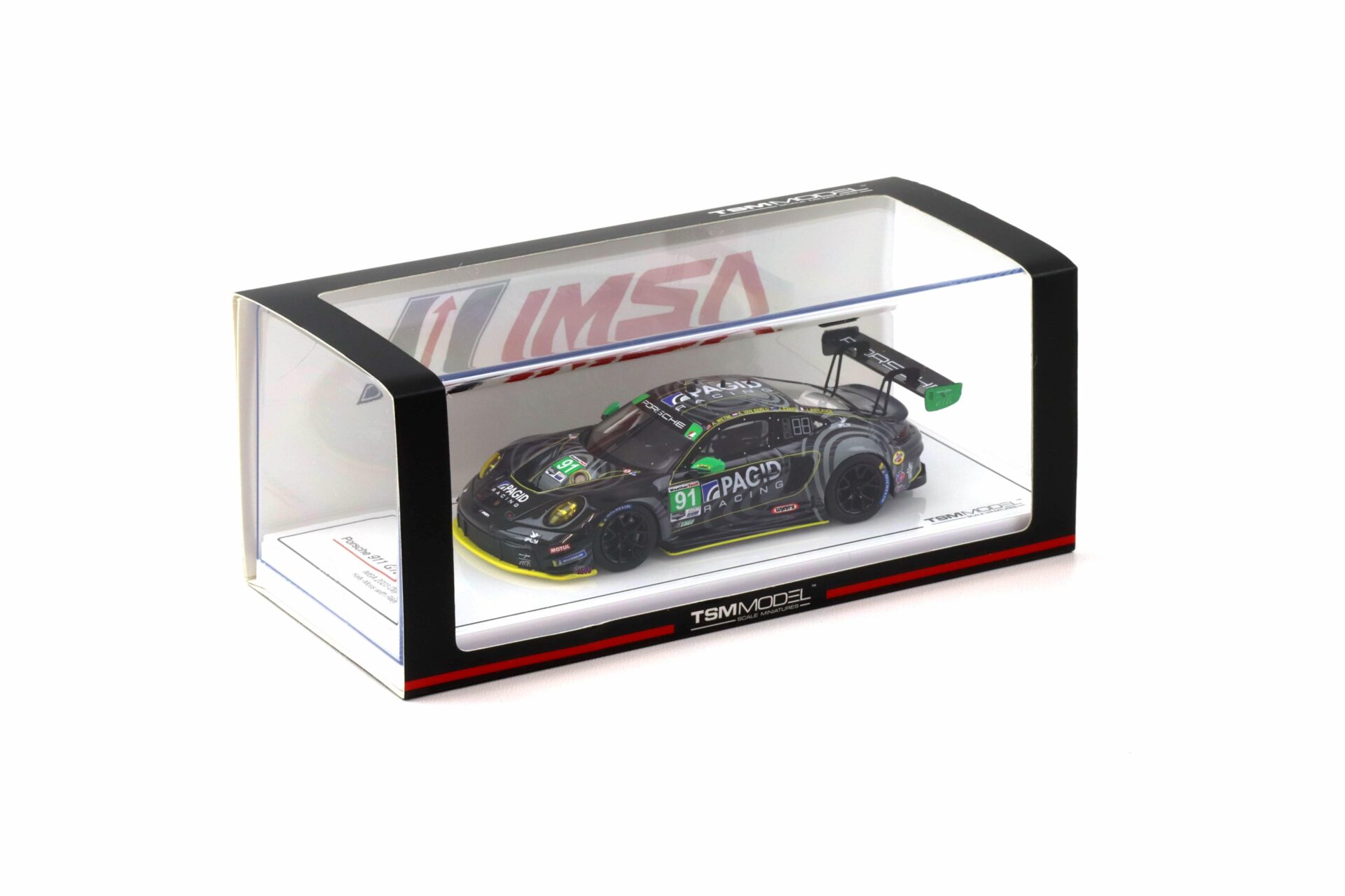 1:43 TSM Model Porsche 911 992 GT3 R #91 IMSA 2023 Daytona 24h GTD Kelly-Moss TSM430744