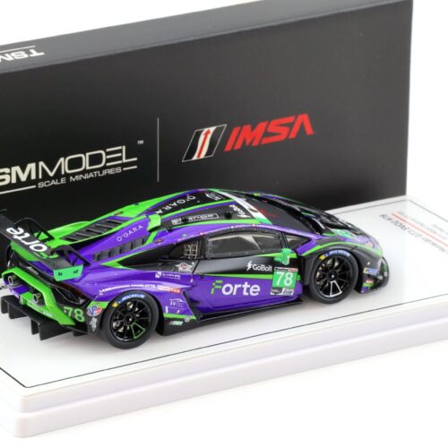 1:43 TSM Model Lamborghini Huracan GT3 EVO2 #78 IMSA Daytona 2024 Forte Racing TSM430807