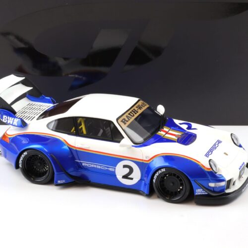 1:18 GT Spirit GT530 Porsche 911 993 RWB X Liberty Walk RAUH-Welt blue/ white 2023