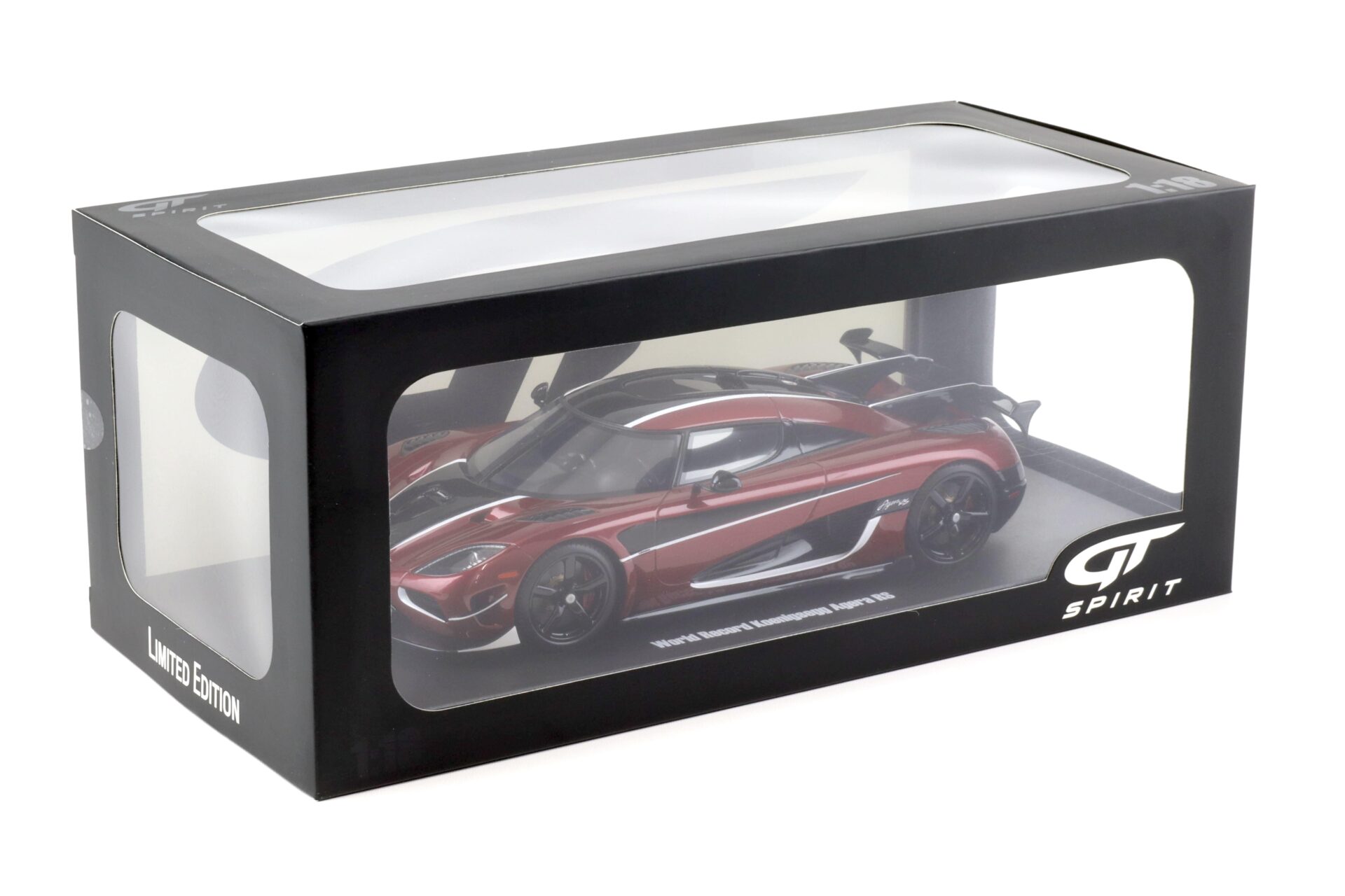 1:18 GT Spirit GT931 Koenigsegg Agera RS World Record Car red 2015