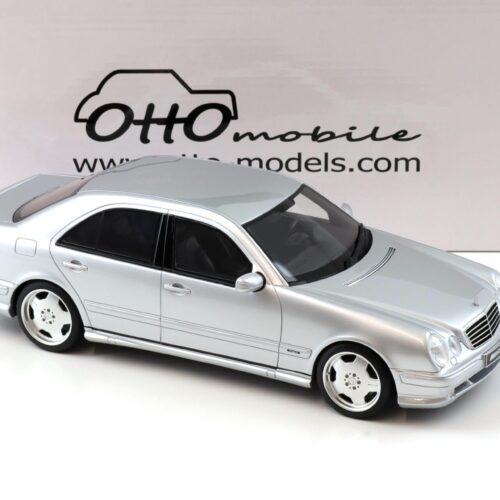 1:18 OTTO mobile OT459 Mercedes E55 AMG W210 Limousine Brilliant silver 2001