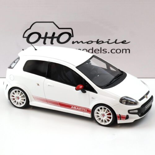1:18 OTTO mobile OT460 Fiat Punto Abarth Esseesse Bianco white/ red 2010