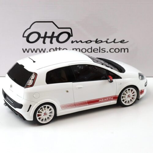 1:18 OTTO mobile OT460 Fiat Punto Abarth Esseesse Bianco white/ red 2010