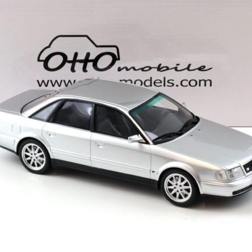 1:18 OTTO mobile OT464 Audi S4 (C4) 4.2 V8 Limousine Crystal silver 1993