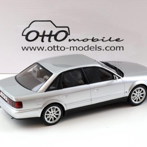 1:18 OTTO mobile OT464 Audi S4 (C4) 4.2 V8 Limousine Crystal silver 1993