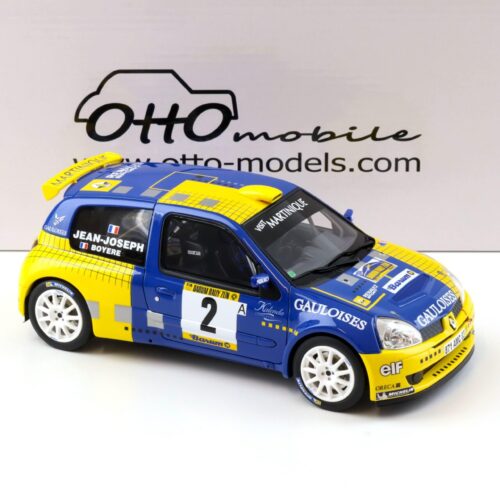 1:18 OTTO mobile OT1152 Renault Clio S1600 Barum Rally #2 Jean-Joseph 2004