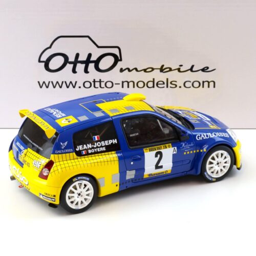 1:18 OTTO mobile OT1152 Renault Clio S1600 Barum Rally #2 Jean-Joseph 2004