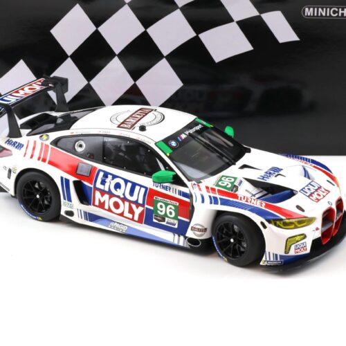 1:18 Minichamps BMW M4 GT3 GTD Turner Motorsport IMSA 2022 #96 Liqui Moly Foley/ Dinan