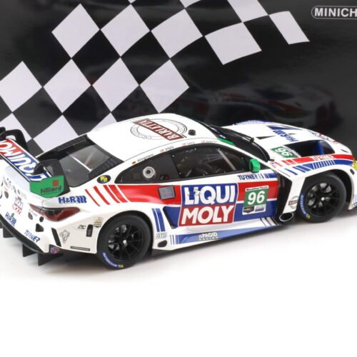 1:18 Minichamps BMW M4 GT3 GTD Turner Motorsport IMSA 2022 #96 Liqui Moly Foley/ Dinan